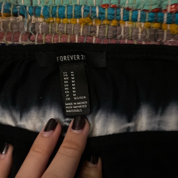 Tie dye shoulder-less shirt - Picture 3 of 4